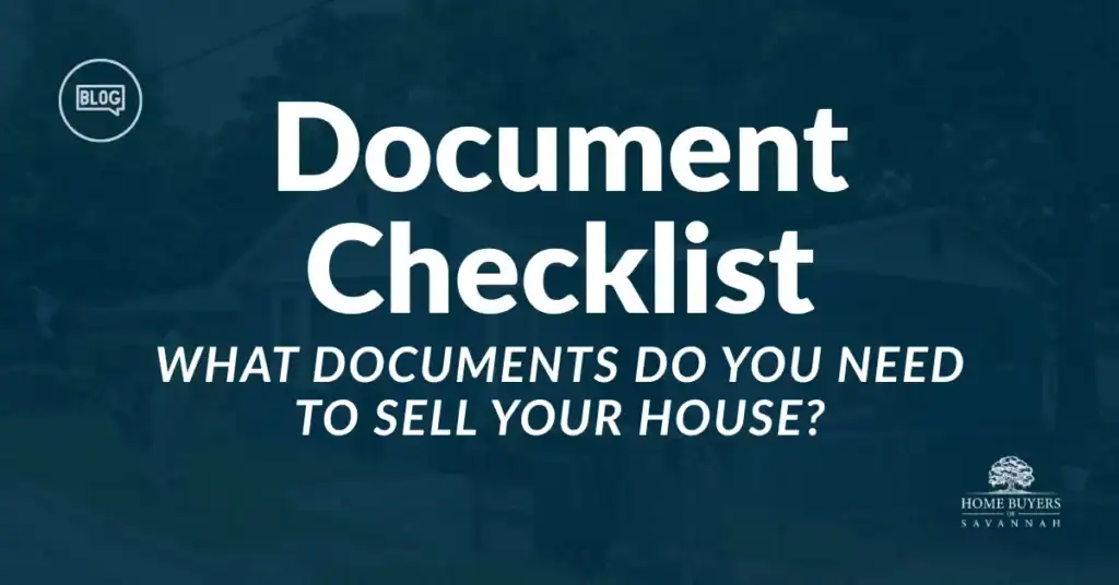 What Documents Do You Need To Sell Your House